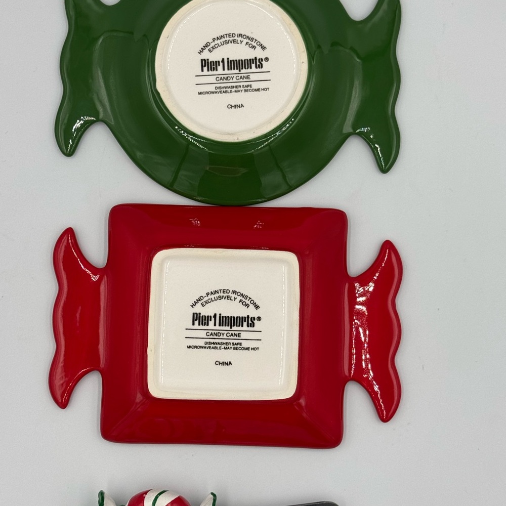 Pier 1 Holiday Serving 3pc Set Ceramic - Picture 5 of 5